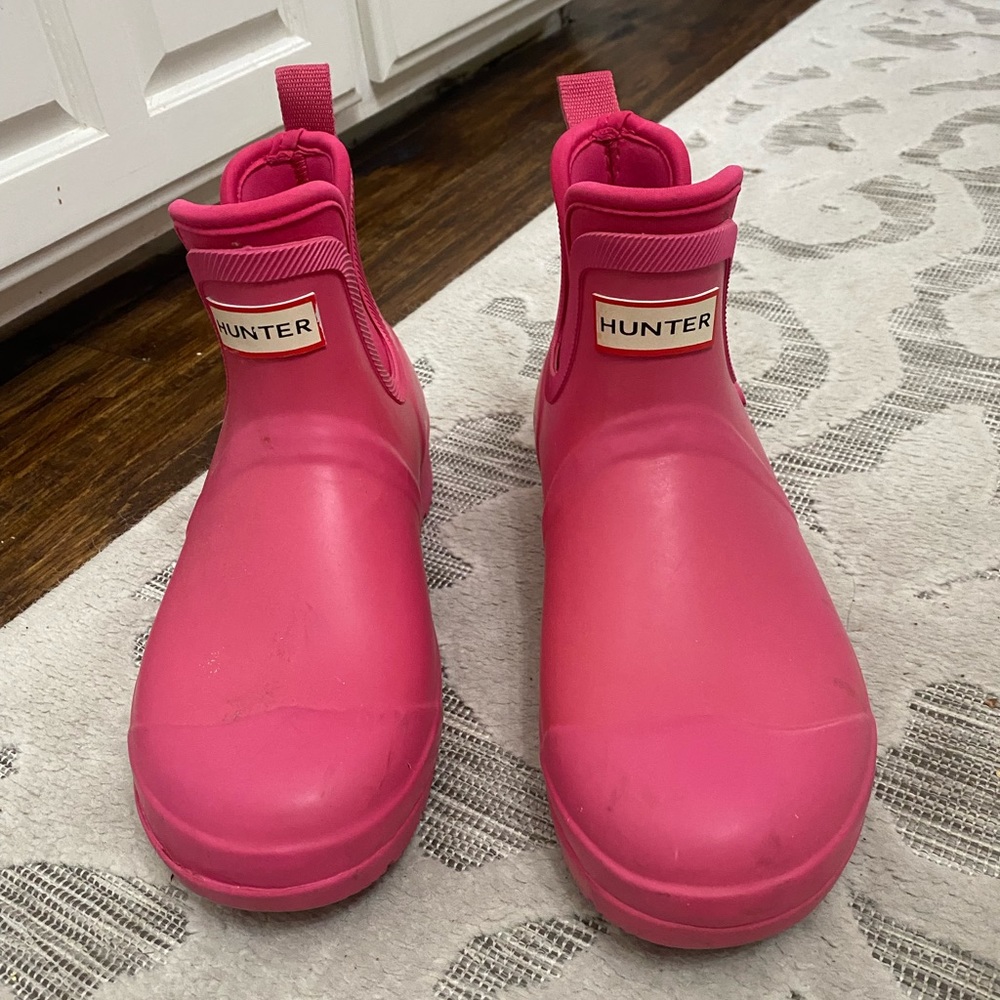 Women’s Pink Hunter Rainboots